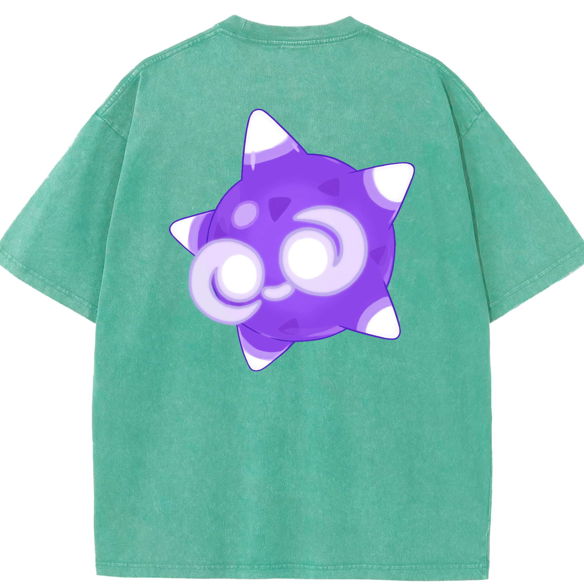 （画像用） ポケットモンスター Pokémon 綿100% ヴィンテージ風 半袖Tシャツ（背面プリント）